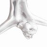 Sculpture Argenté 22 x 8 x 25 cm Aluminium 524402524402