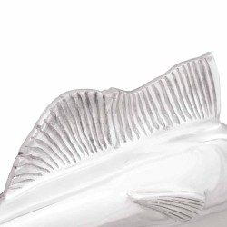 Sculpture Argenté 91 x 8 x 26 cm Aluminium 524403524403