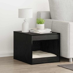 Enceinte pour bac à litière pour chat Chêne noir 524407524407