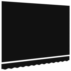 Toile de rechange pour auvent Noir 3 x 2,5 m Polyester 524422524422