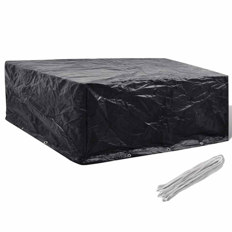 Housse de salon de jardin 10 œillets 260x260x90 cm 524431524431