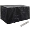 Housse de salon de jardin 8 œillets 180x70x90 cm 524433524433