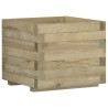 Lit surélevé 50x50x40 cm Bois Carré 524440524440