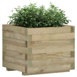 Lit surélevé 50x50x40 cm Bois Carré 524440524440