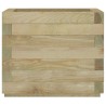 Lit surélevé 50x50x40 cm Bois Carré 524440524440