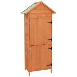 Armoire de rangement de jardin Marron 42,5x64x190 cm 524447524447