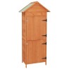 Armoire de rangement de jardin Marron 42,5x64x190 cm 524447524447