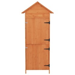 Armoire de rangement de jardin Marron 42,5x64x190 cm 524447524447