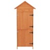 Armoire de rangement de jardin Marron 42,5x64x190 cm 524447524447
