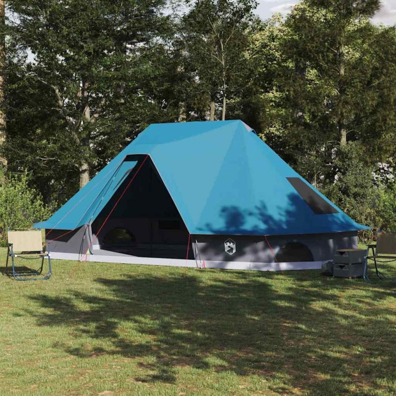 Tente Tipi avec toit Bleu 680 x 430 x 270 cm taffetas 524459524459