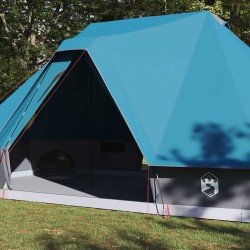 Tente Tipi avec toit Bleu 680 x 430 x 270 cm taffetas 524459524459