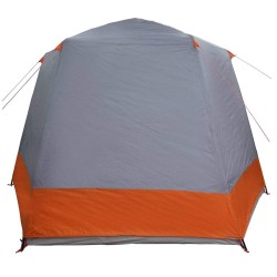 Tente de camping Gris et orange 420 x 420 x 227 cm Polyester 524461524461