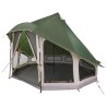 Tente Tipi avec toit Vert 404 x 370 x 270 cm taffetas 524466524466
