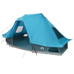 Tente Tipi avec toit Bleu 466 x 310 x 240 cm taffetas 524467524467