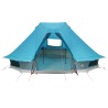 Tente Tipi avec toit Bleu 466 x 310 x 240 cm taffetas 524467524467