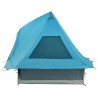 Tente Tipi avec toit Bleu 466 x 310 x 240 cm taffetas 524467524467