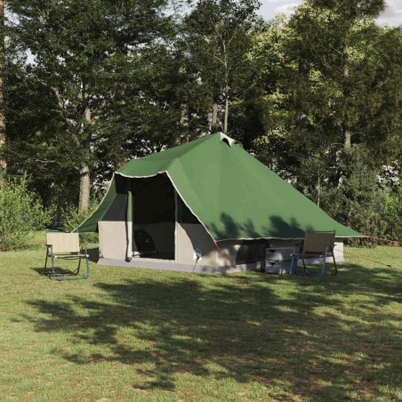 Tente Tipi avec toit Vert 358 x 296 x 258 cm taffetas 524469524469