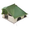 Tente Tipi avec toit Vert 358 x 296 x 258 cm taffetas 524469524469