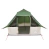 Tente Tipi avec toit Vert 358 x 296 x 258 cm taffetas 524469524469