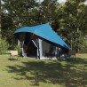 Tente Tipi avec toit Bleu 508 x 470 x 300 cm taffetas 524471524471