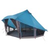 Tente Tipi avec toit Bleu 508 x 470 x 300 cm taffetas 524471524471
