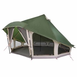 Tente Tipi avec toit Vert 508 x 470 x 300 cm taffetas 524472524472