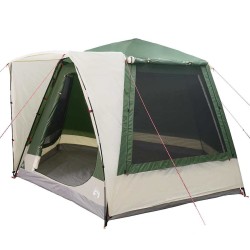 Tente de camping Cabane Vert 420 x 420 x 227 cm Polyester 524475524475