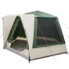 Tente de camping Cabane Vert 420 x 420 x 227 cm Polyester 524475524475