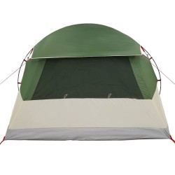 Tente Dôme 4-Personnes avec toit Vert 455 x 252 x 178 cm 524481524481