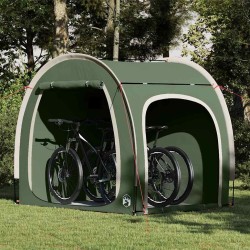 Tente de rangement pour vélos avec toit Vert 218 x 156 x 180 cm 524484524484