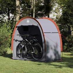 Tente de rangement pour vélos Gris et orange 210 x 90 x 174 cm 524485524485