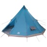 Tente Tipi avec toit Bleu 560 x 560 x 300 cm taffetas 524504524504