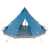 Tente Tipi avec toit Bleu 560 x 560 x 300 cm taffetas 524504524504