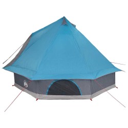 Tente Tipi avec toit Bleu 400 x 346 x 250 cm taffetas 524506524506