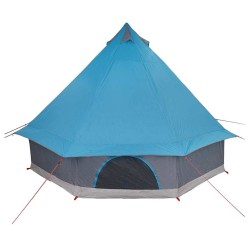 Tente Tipi avec toit Bleu 400 x 346 x 250 cm taffetas 524506524506
