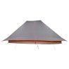 Tente Tipi avec toit Gris et orange 660 x 456 x 200 cm taffetas 524508524508