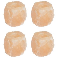 Supports de bougies en sel Rose Sel de Roche 524512524512