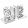 Serre-livres 2 pcs Argenté 7 x 9 x 11 cm Aluminium 524513524513
