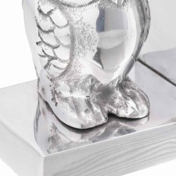 Serre-livres 2 pcs Argenté 7 x 9 x 11 cm Aluminium 524513524513