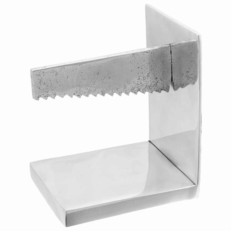 Serre-livres 2 pcs Argenté 11 x 14 x 17,5 cm Aluminium 524515524515