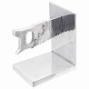 Serre-livres 2 pcs Argenté 11 x 14 x 17,5 cm Aluminium 524515524515