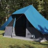 Tente Tipi avec toit Bleu 364 x 281 x 257 cm taffetas 524524524524