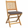 Ensemble bistro de jardin 3 pcs Marron Bois d'Acacia Massif 524531524531