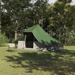 Tente Tipi avec toit Vert 364 x 281 x 257 cm taffetas 524534524534