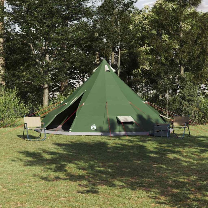 Tente Tipi avec toit Vert 560 x 560 x 300 cm taffetas 524536524536