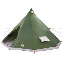 Tente Tipi avec toit Vert 560 x 560 x 300 cm taffetas 524536524536