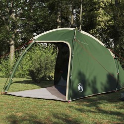 Tente Cabane avec toit Vert 370 x 230 x 185 cm taffetas 524540524540