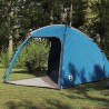 Tente Cabane avec toit Bleu 370 x 230 x 185 cm taffetas 524543524543