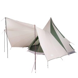 Tente Tipi avec toit Vert 510 x 690 x 330 cm taffetas 524545524545