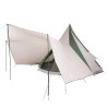 Tente Tipi avec toit Vert 510 x 690 x 330 cm taffetas 524545524545